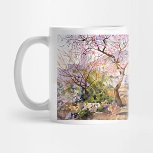 Almond Blossom in Andalusia Mug